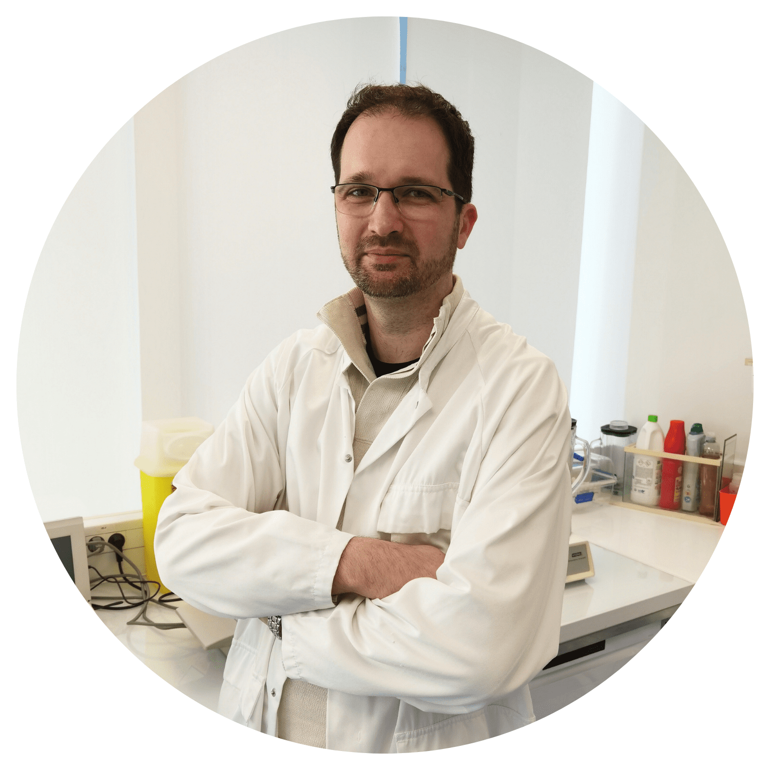 Jerôme Vicogne, directeur de recherche CNRS, qui étudie la schistosomiase, maladie parasitaire